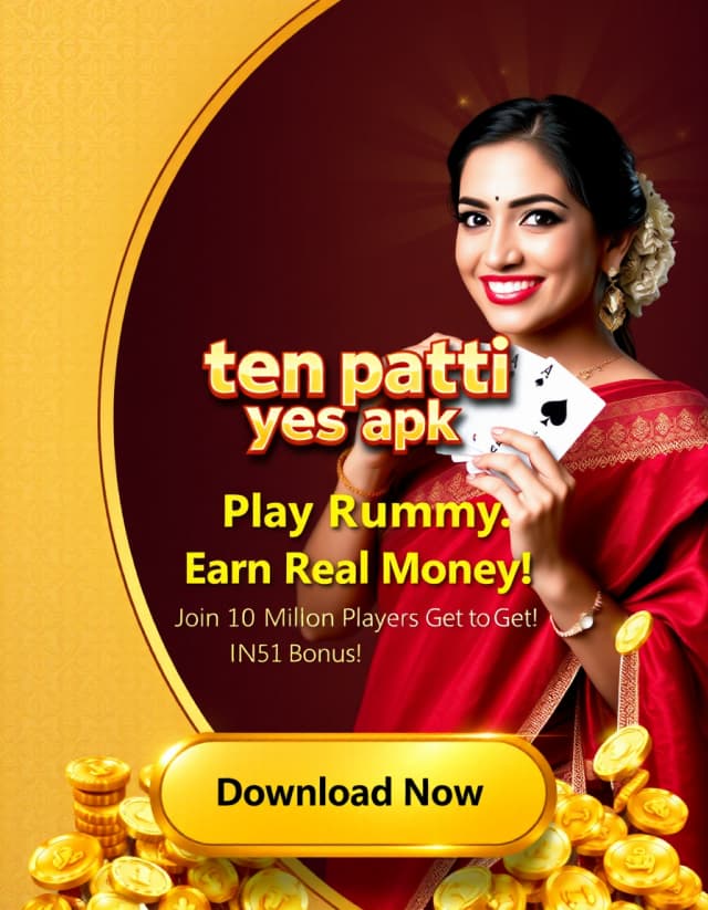 Teen Patti Yes Apk Banner